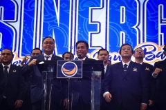 Wakil Ketua Umum Partai NasDem Resmi Melantik Pengurus DPW Partai NasDemJawa Barat Periode 2024 - 29. Mamat Rachmat Resmi Dilantik Menjadi Ketua DPW Partai NasDem Jawa Barat (Foto: NasDem Jabar Team)