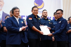DPW Partai NasDem Jawa Barat secara resmi melantik DPD Partai NasDem Kota Bogor Periode 2025-2029 (Foto : NasDem Jabar Team)